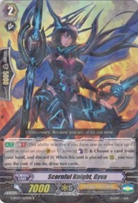 Scornful Knight, Gyva - Sovereign Star Dragon - Cardfight Vanguard