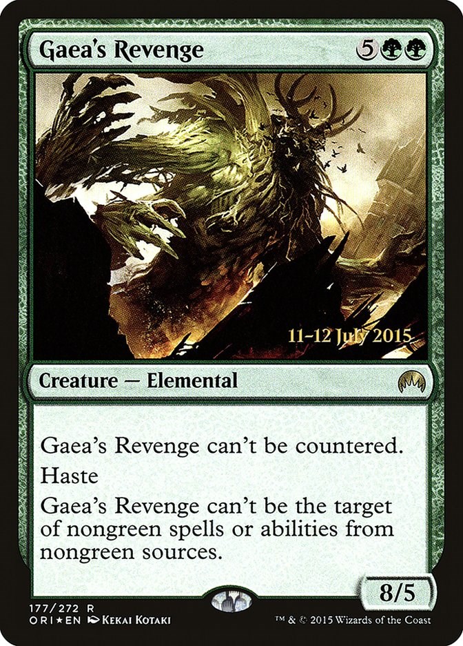 Gaea's Revenge - Prerelease Cards - Magic: The Gathering