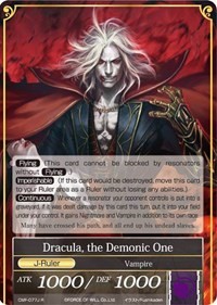 Alucard, the Dark Noble // Dracula, the Demonic One - Crimson 
