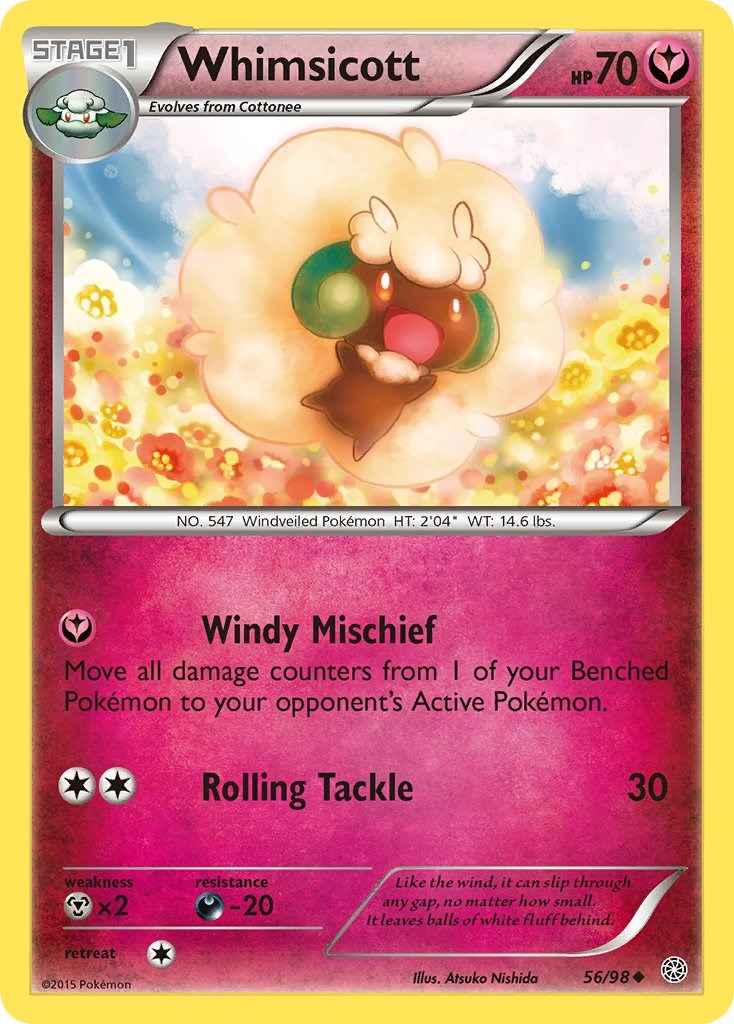 Whimsicott card artwork