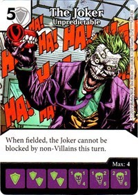 Justice League DC Dice Masters The Joker Unpredictable #57 
