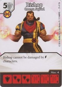 Bishop - Omega Squad - The Uncanny X-Men - Dice Masters