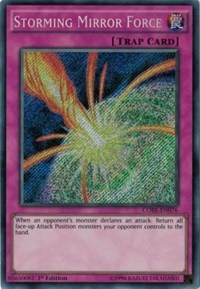 1st Edition - NM ~ Storming Mirror Force x3 SDCL-EN038 Common Yugioh 