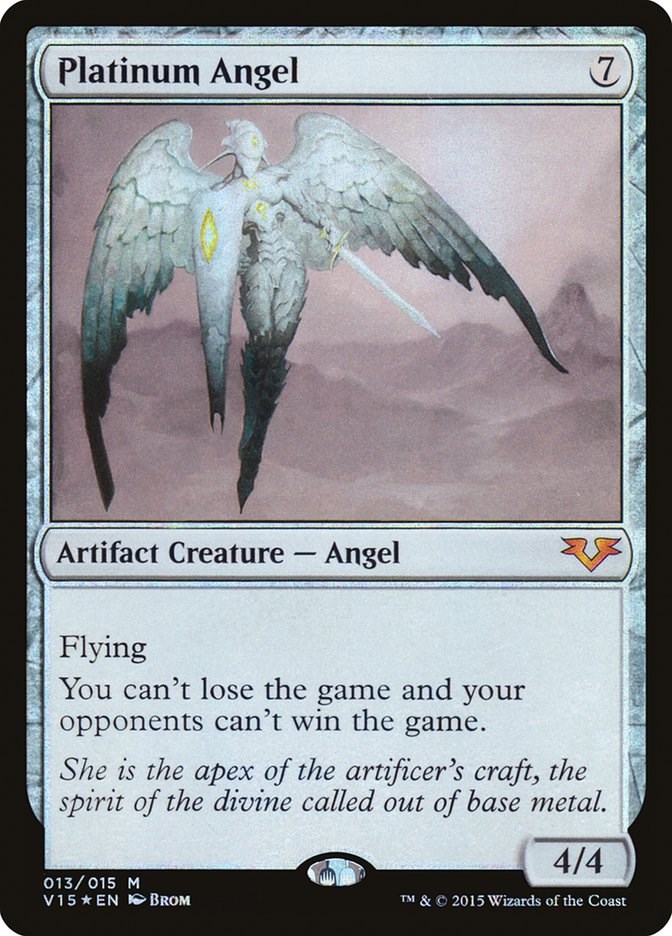 Platinum Angel - From the Vault: Angels - Magic: The Gathering