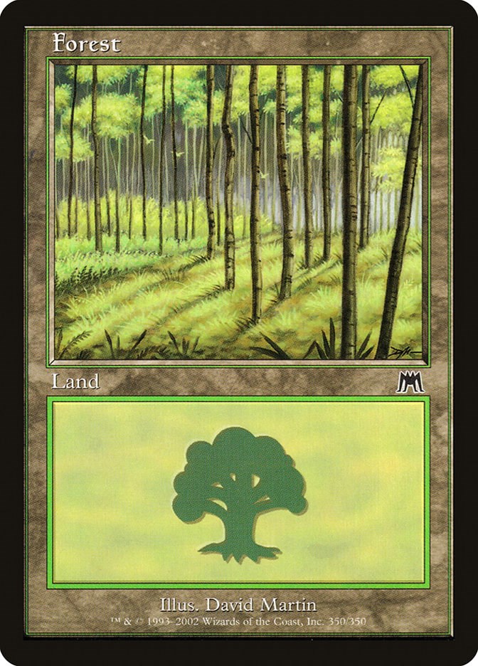 Forest (350) - Onslaught - Magic: The Gathering