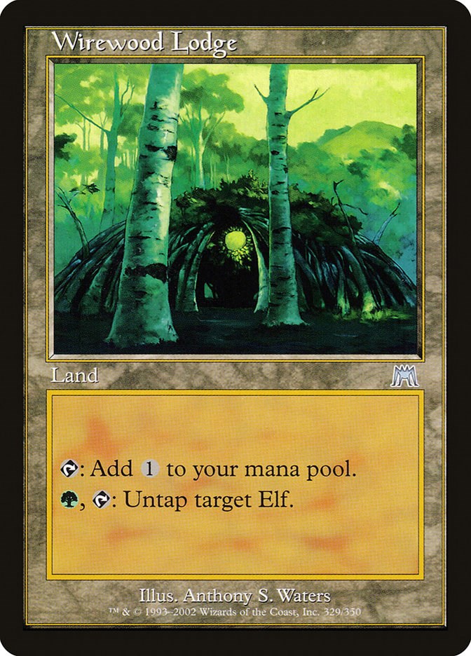 Wirewood Lodge - Onslaught - Magic: The Gathering