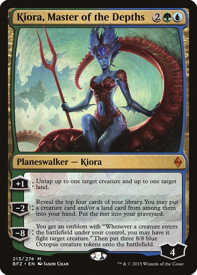 Kiora, Master of the Depths - Battle for Zendikar - Magic: The 