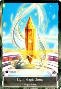 Light Magic Stone - The Seven Kings of the Lands - Force of Will