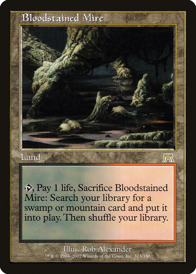 超激得得価 MTG Bloodstained Mire FOIL EXP血染めのぬかるみ B kdV90