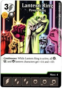 Die & Card DC Dice Masters Lantern Power Ring Energy Constructs 94/138 JL 