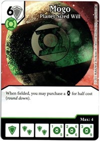 Mogo Planet Sized Will War of Light Dice Masters Mogo Planet Sized Will War of Light Dice Masters
