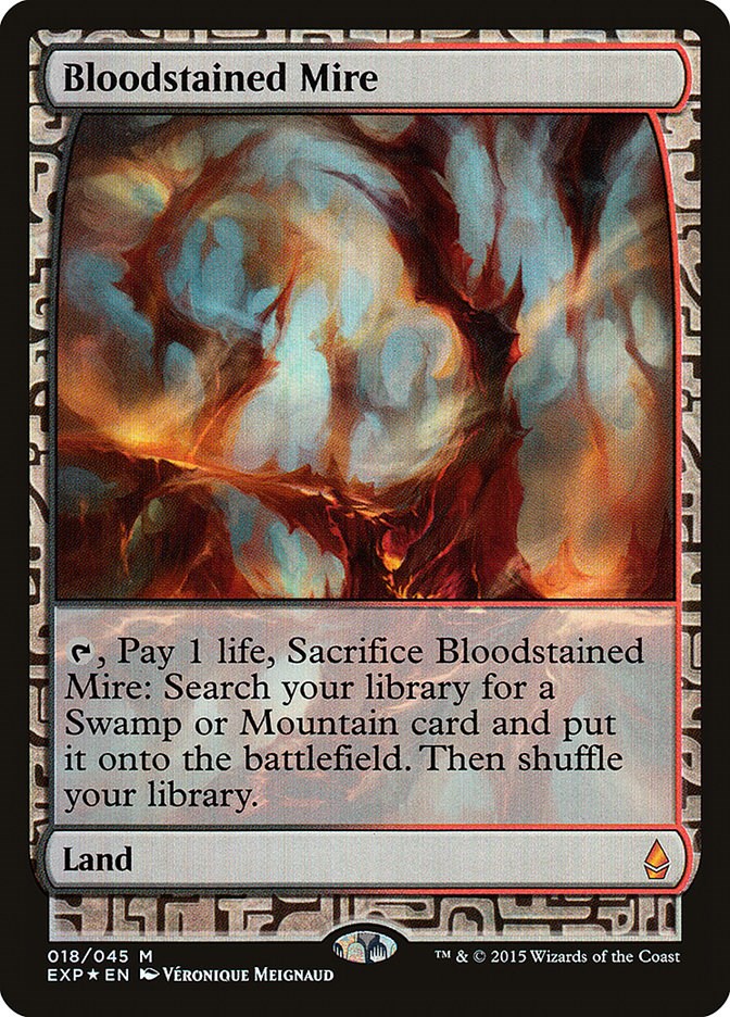 Mtg bloodstained mire x 1 great condition 