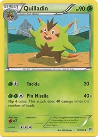 Quilladin card artwork