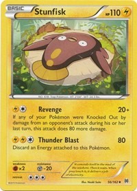 Stunfisk card artwork