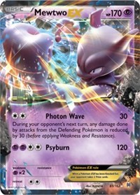 Mewtwo-EX card artwork