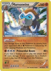 Mamoswine card artwork