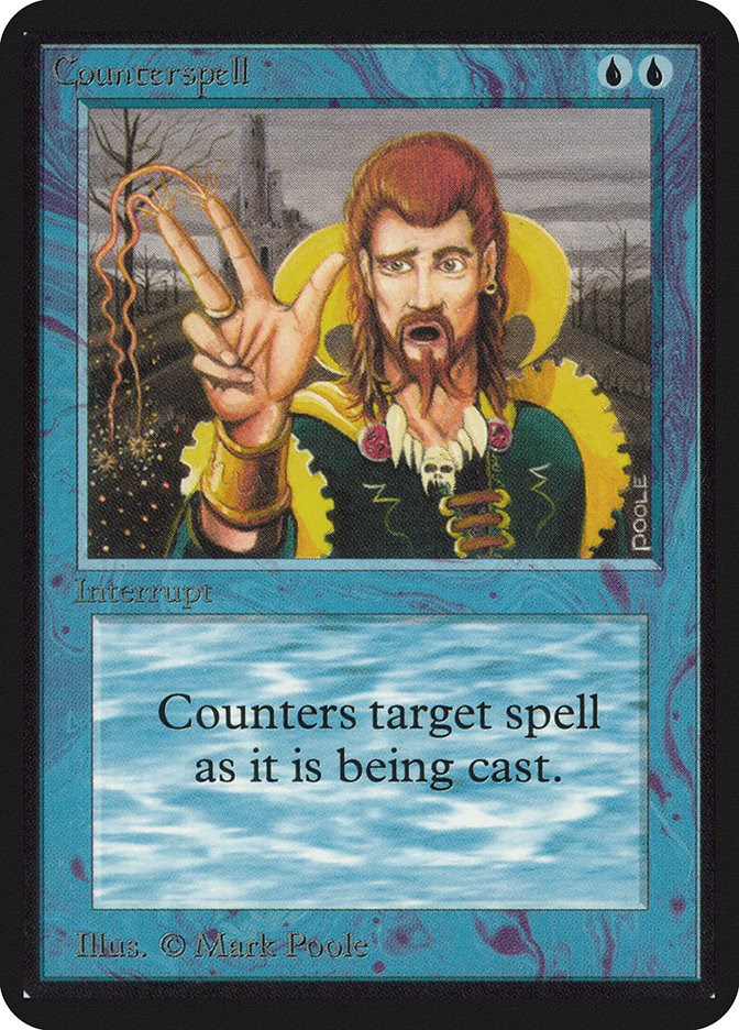 Counterspell - Alpha Edition - Magic: The Gathering