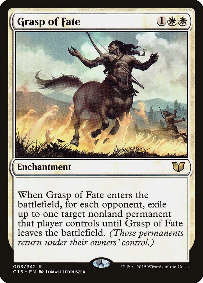 Grasp of Fate - Commander 2015 - Magic: The Gathering