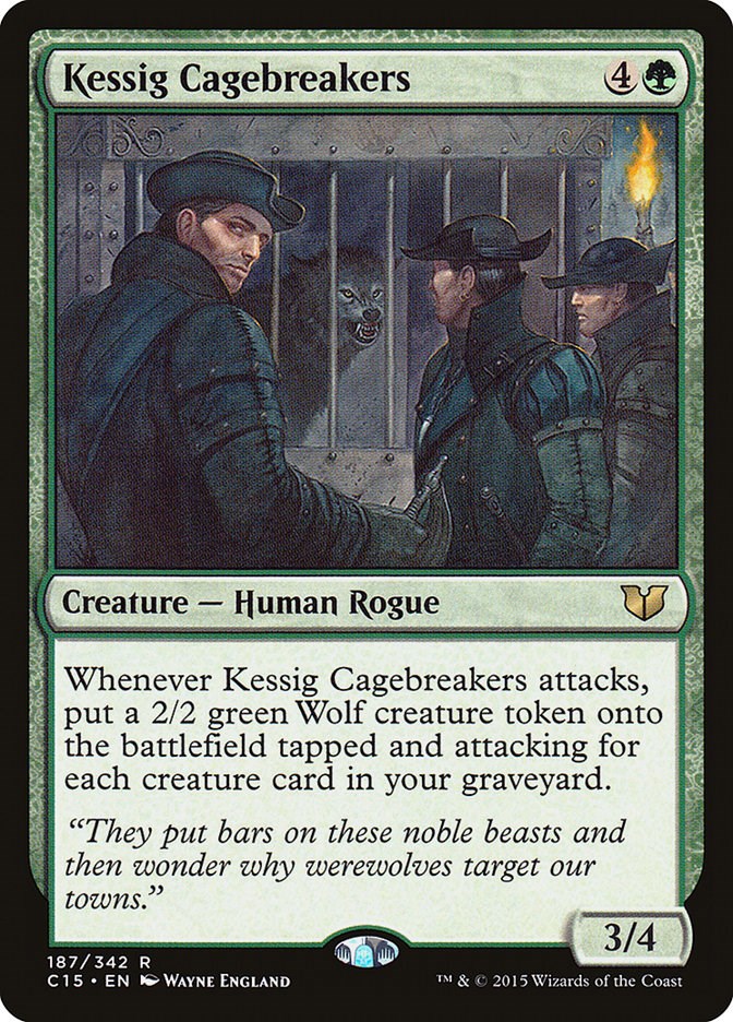 Kessig Cagebreakers - Commander 2015 - Magic: The Gathering