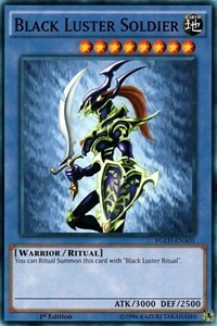 Yugioh Black Luster Soldier Tournament Deck - Super Soldier - Chaos - 55  Cards