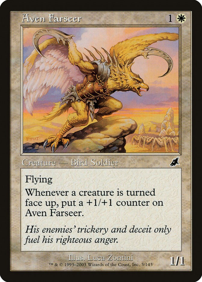 Aven Farseer Scourge Magic The Gathering
