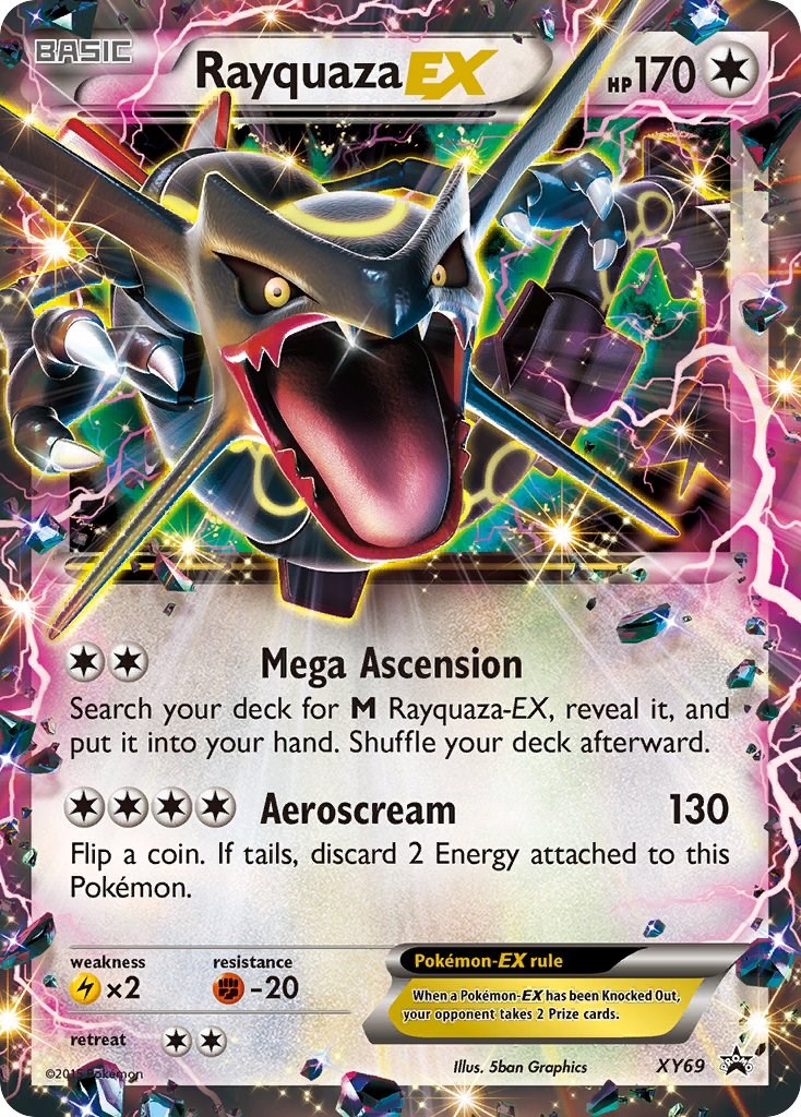 Mavin  PL Pokemon Shiny RAYQUAZA EX Card BLACK STAR PROMO Set