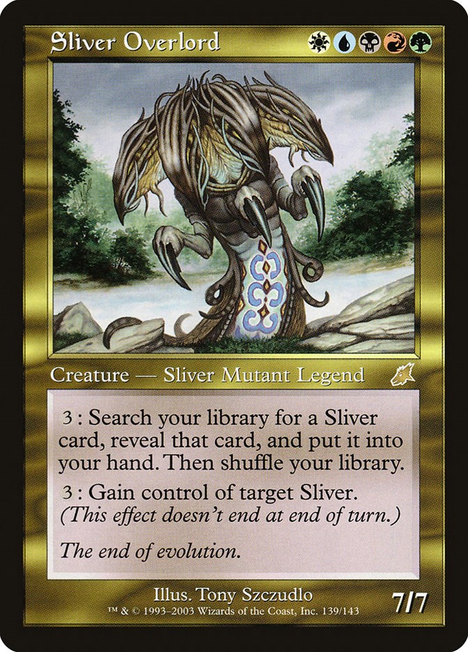 Sliver Overlord Scourge Magic The Gathering