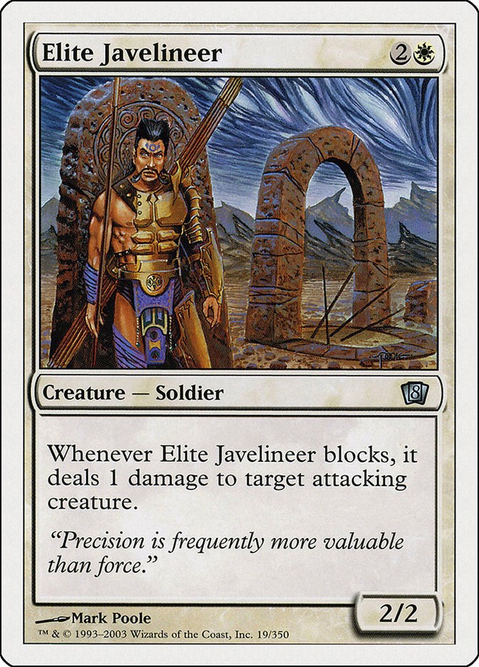 Elite Javelineer - 8th Edition - Magic: The Gathering