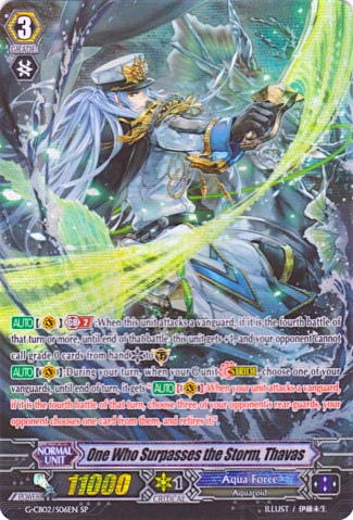 One Who Surpasses the Storm, Thavas (Alternate Art SP) - G-CB02 ...