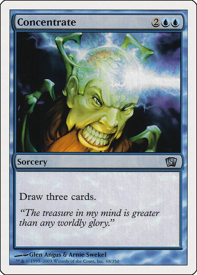 Concentrate - 8th Edition - Magic: The Gathering