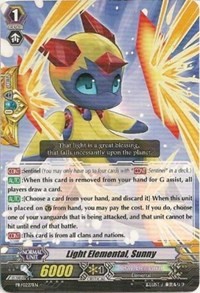 Light Elemental, Sunny - Promo Cards - Cardfight Vanguard