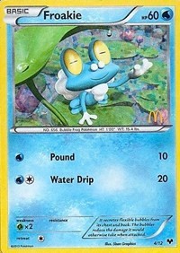 Froakie - 4/12 card artwork