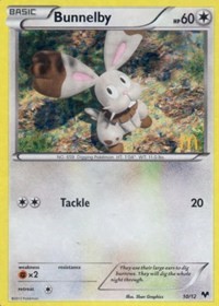 Bunnelby - 10/12 card artwork