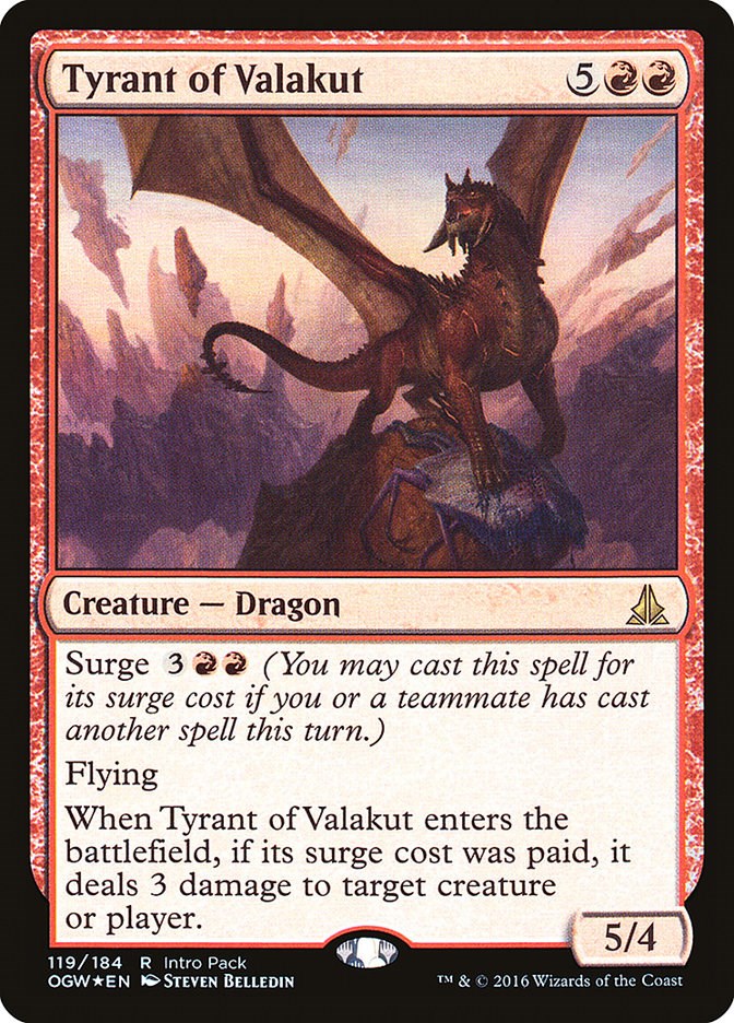 Tyrant of Valakut - Unique and Miscellaneous Promos - Magic: The Gathering