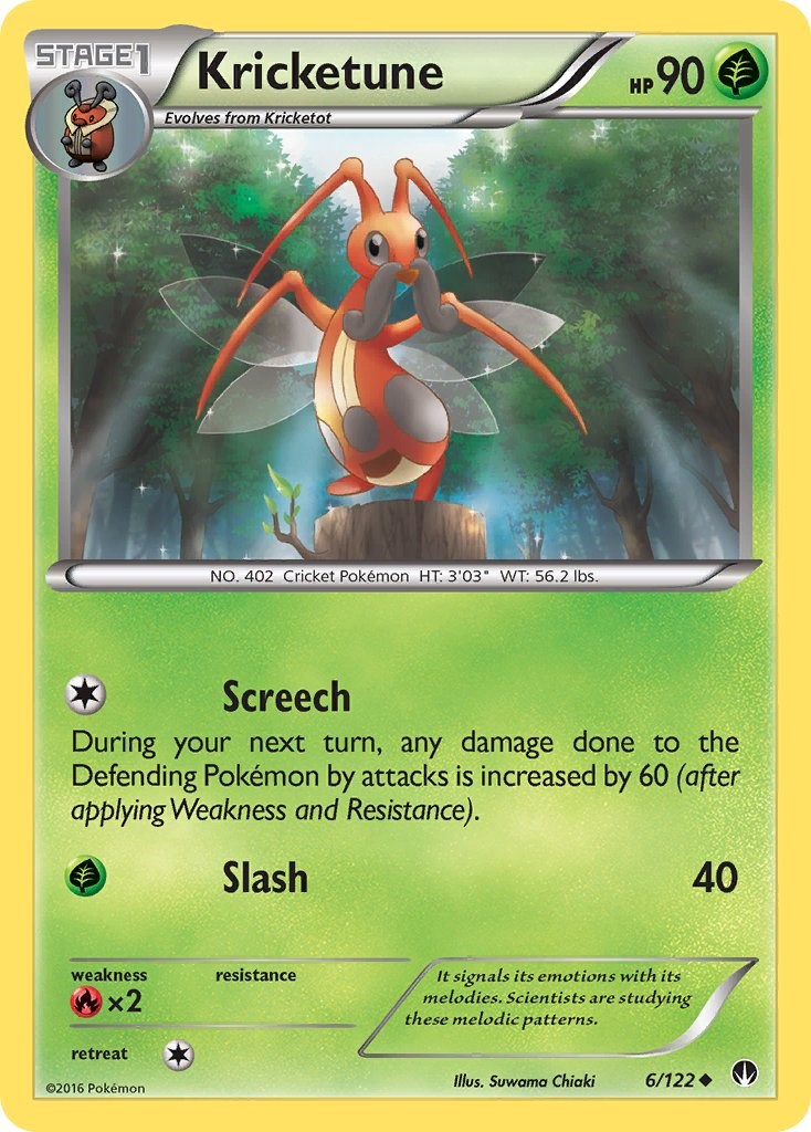 Kricketune card artwork
