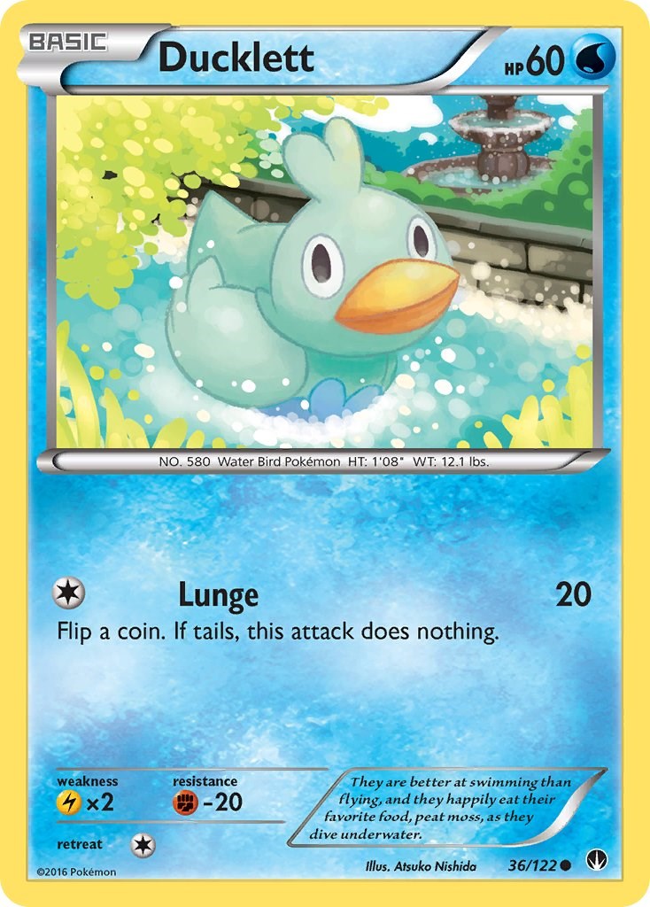 Ducklett card artwork