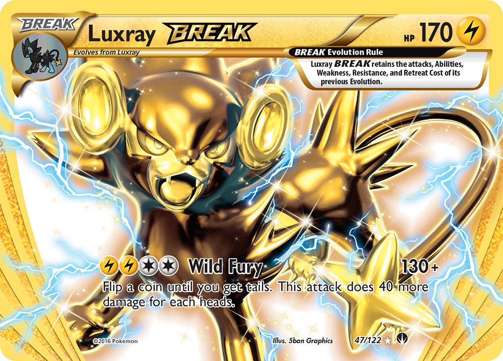 Luxray Break Xy Breakpoint Pokemon