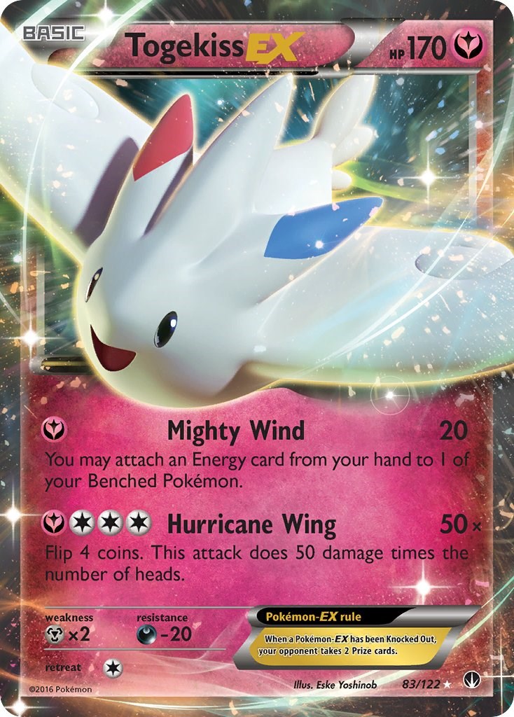 Togekiss-EX card artwork