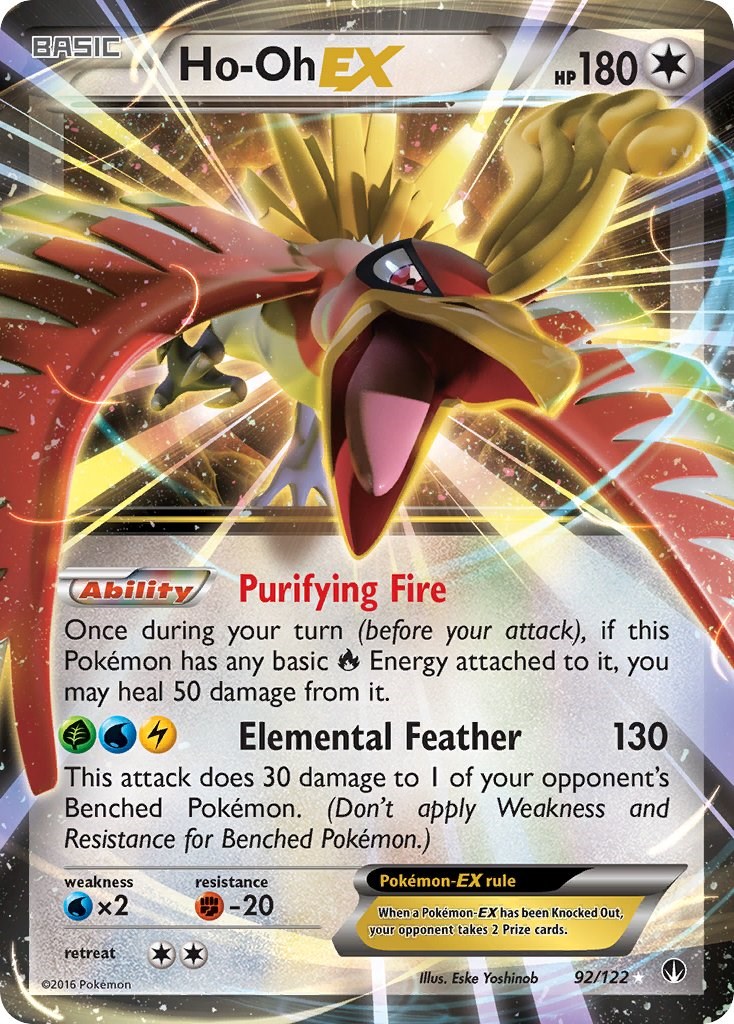 Ho-Oh, Pokemon Fighters EX Wikia