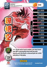 Goku - Super Saiyan (High Tech Foil) - Panini: Set 1 - Dragon Ball Z TCG