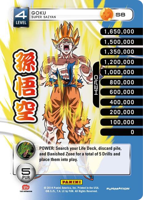 Goku - Calm (High Tech Foil) - Panini: Evolution - Dragon Ball Z TCG