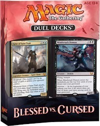 CURSED DUEL DECK BOX COMBO PACK ULTRA PRO CARD BOX MTG BLESSED vs 
