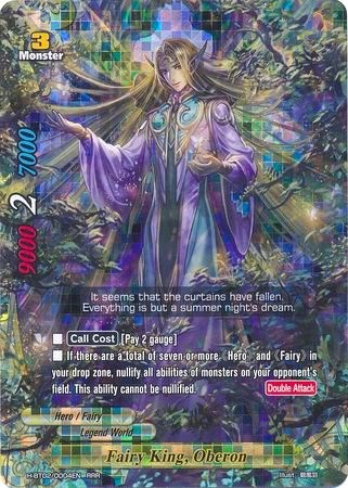 Fairy King Oberon Galaxy Burst Future Card Buddyfight