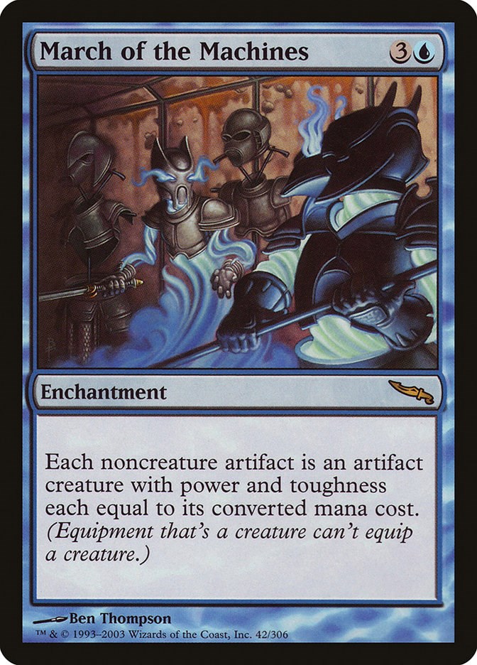 March Of The Machines Mirrodin Magic The Gathering