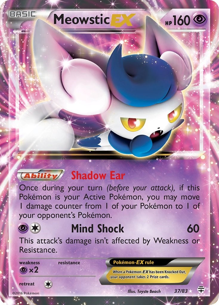 Meowstic EX - Generations - Pokemon