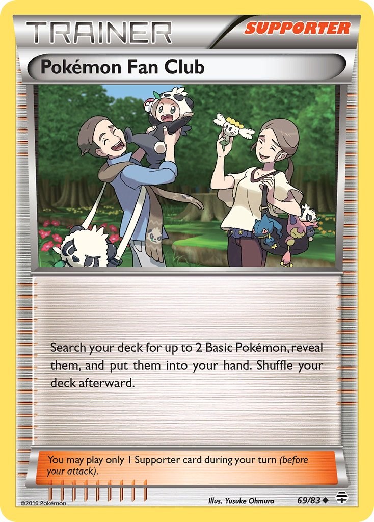Pokémon Fan Club card artwork