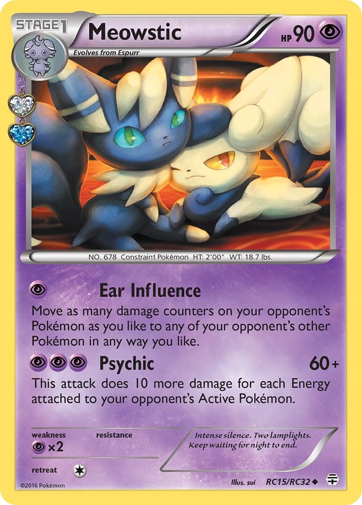 Meowstic - Generations: Radiant Collection - Pokemon