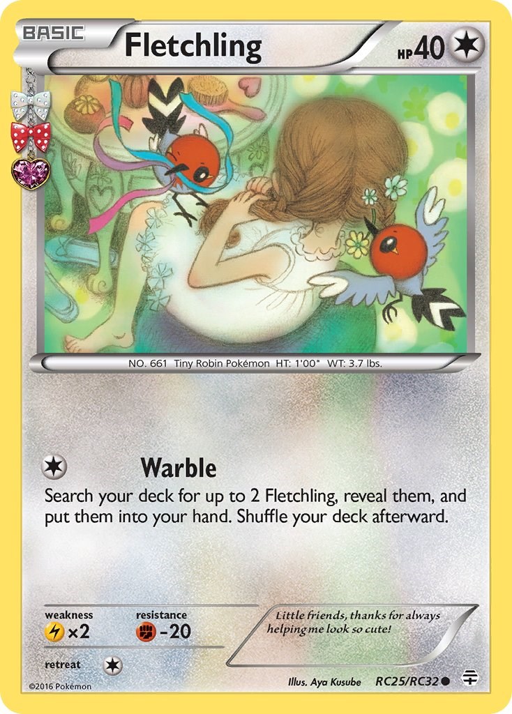 Fletchling card artwork