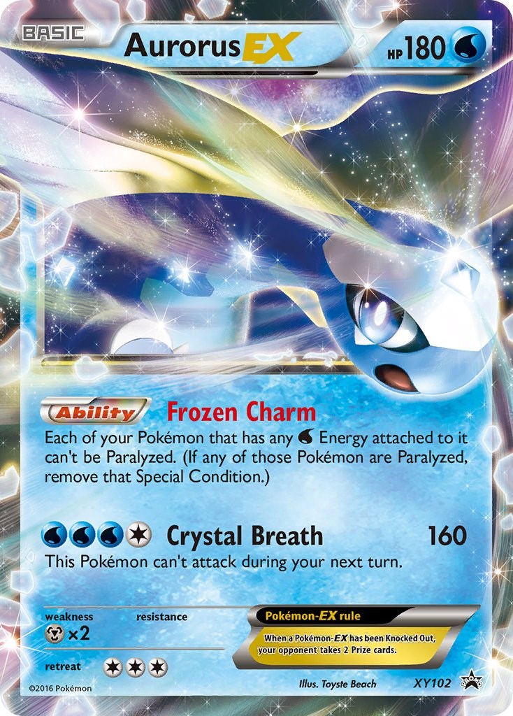 Aurorus-EX card artwork