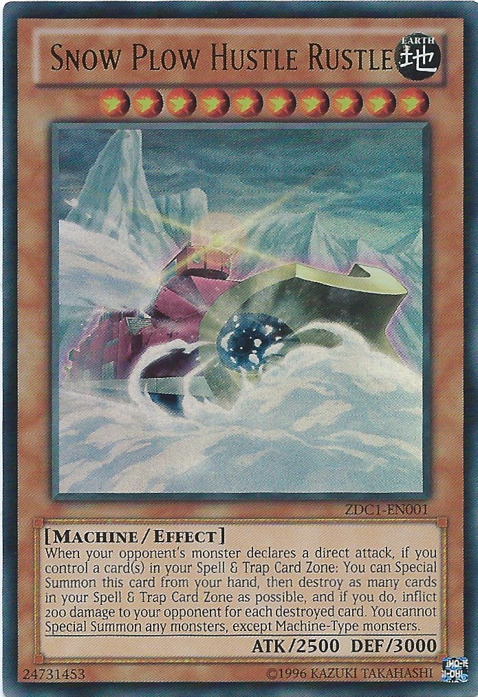 Yu-Gi-Oh! Snow Plow Hustle Rustle LED4-EN041 - Legendary Duelists: Sisters Of The Rose 1st Edition Common Single Card